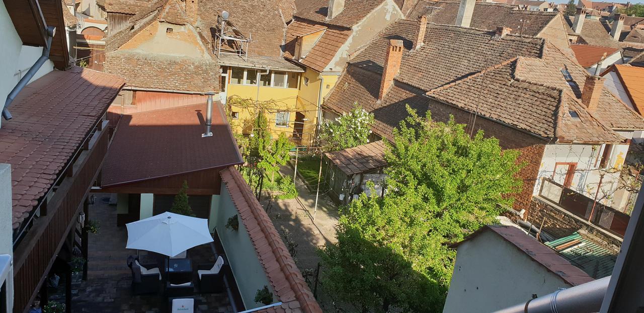 Pensiunea Cocosul Rosu Sibiu Buitenkant foto